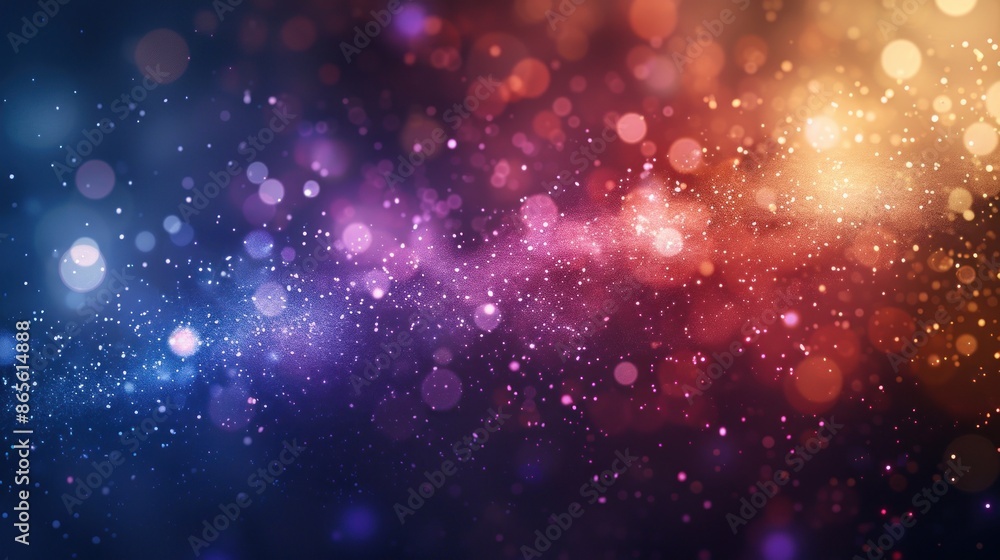 Fantasy colorful galaxy of stars and planets with a blue background Fantasy colorful galaxy of stars and planets with a blue background