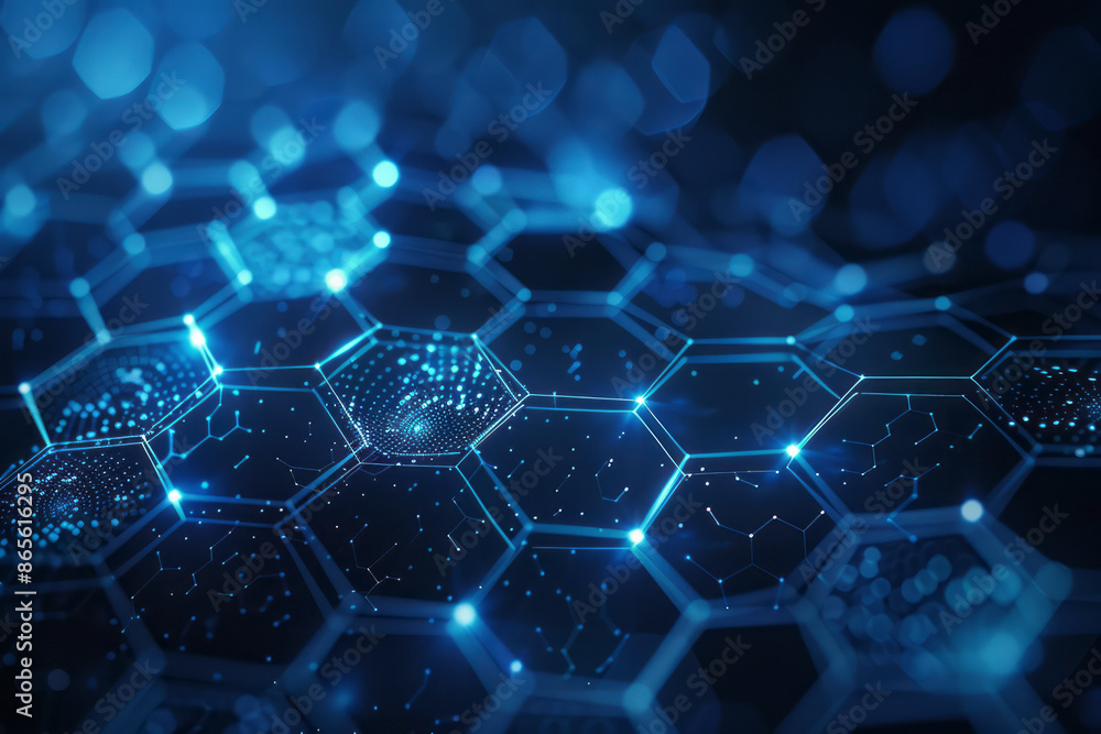 Abstract technology communication concept vector background. Generative AI Abstract technology communication concept vector background. Generative AI