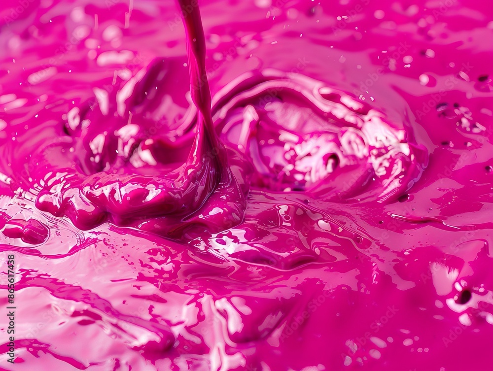This image showcases a vibrant pink liquid splash, ideal for an abstract, colorful background or a wallpaper and could be a best-seller This image showcases a vibrant pink liquid splash, ideal for an abstract, colorful background or a wallpaper and could be a best-seller