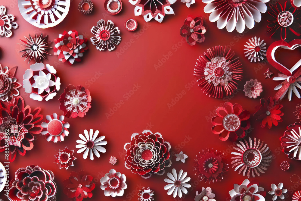 Beautiful Valentine's Day Background with Pink Love Heart. Generative AI Beautiful Valentine's Day Background with Pink Love Heart. Generative AI