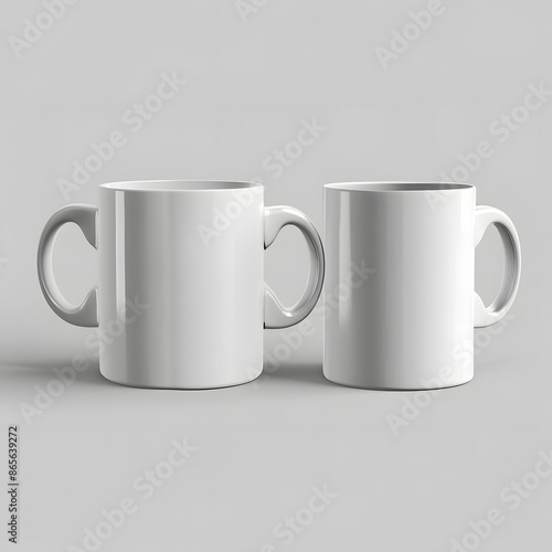 mock up of mugs AI generated