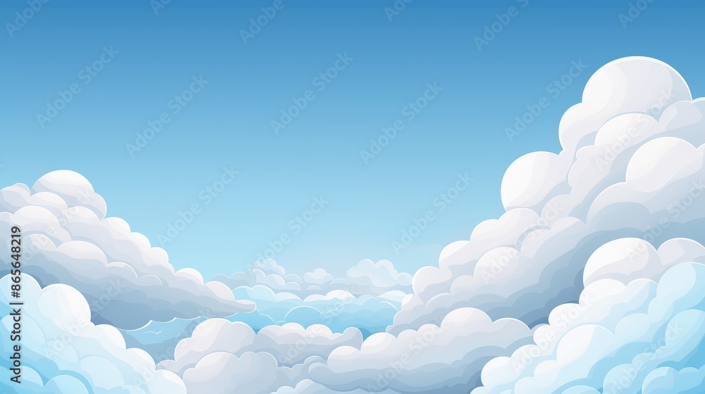 Blue sky background with clouds Blue sky background with clouds