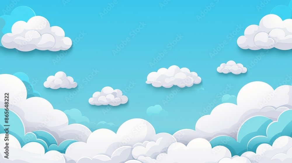 Blue sky background with clouds Blue sky background with clouds