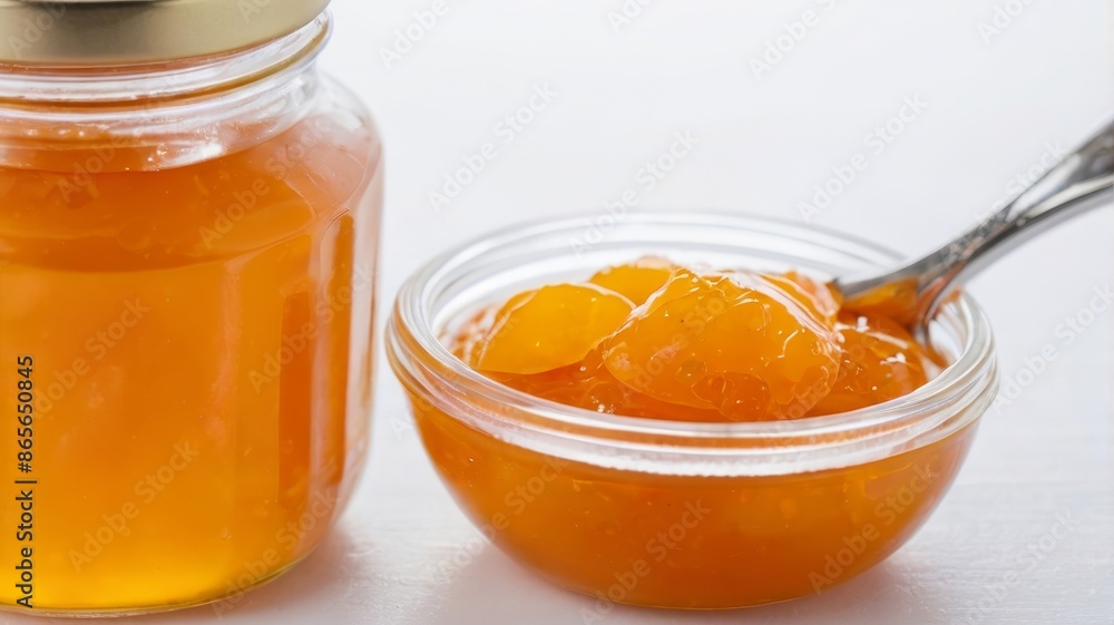 Homemade Citrus Marmalade in Jar Homemade Citrus Marmalade in Jar