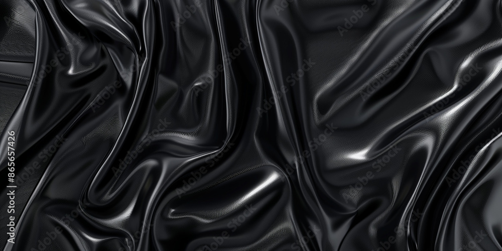 Sfondo astratto. Banner. Latex nero. Sfondo astratto. Banner. Latex nero.