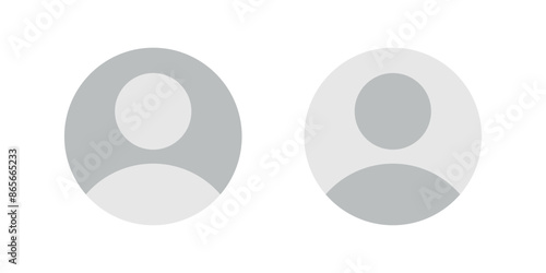 Profile icon set. User Symbol. Avatar sign. for mobile concept and web design. vector illustration on white background