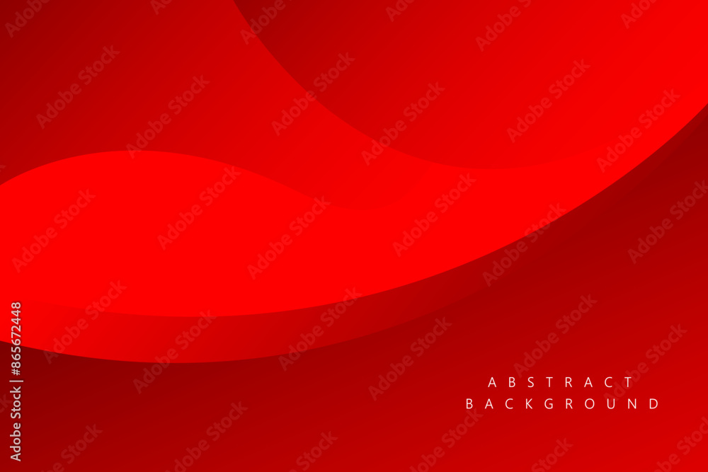 Red wave with black shadow modern background for corporate concept, template, poster, brochure, website, wallpaper flyer design. Vector illustration Red wave with black shadow modern background for corporate concept, template, poster, brochure, website, wallpaper flyer design. Vector illustration