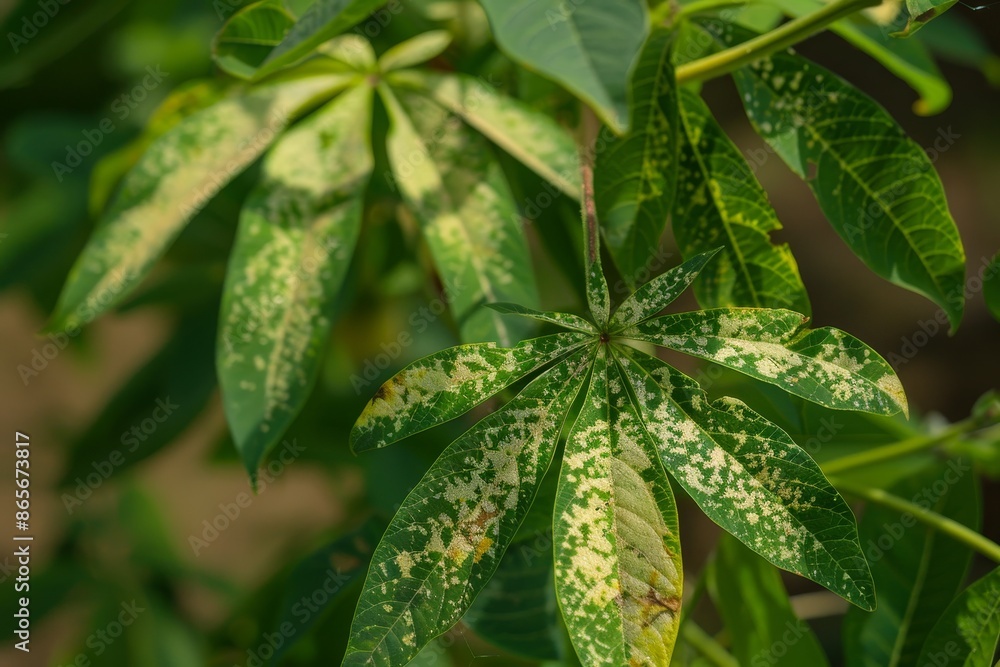 Cassava mosaic disease is a damaging virus Cassava mosaic disease is a damaging virus