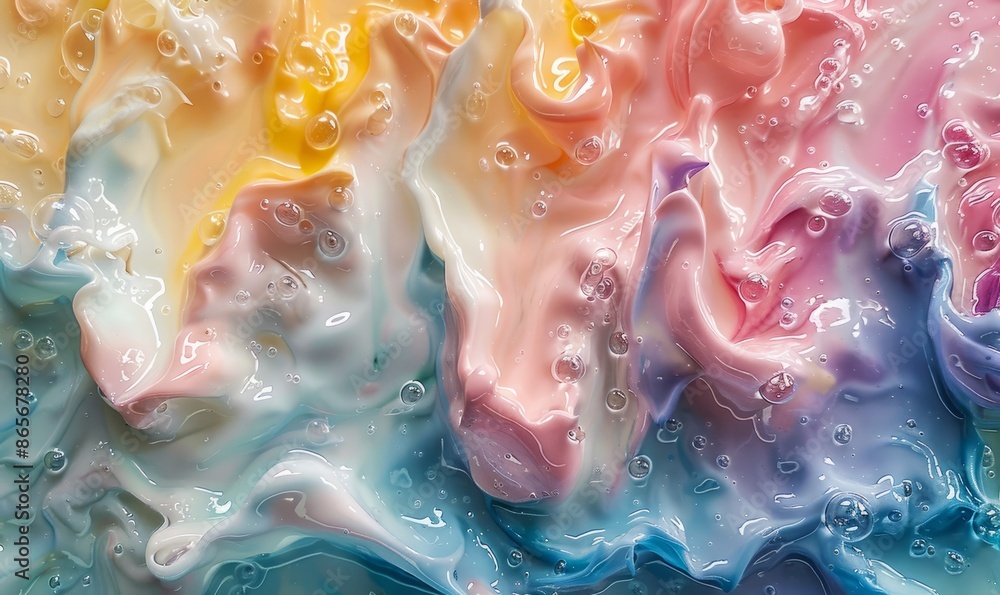 flat texture surface top down ceramic transluscent colors, soft glossy drip flat texture surface top down ceramic transluscent colors, soft glossy drip