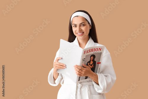 Beautiful young happy woman...