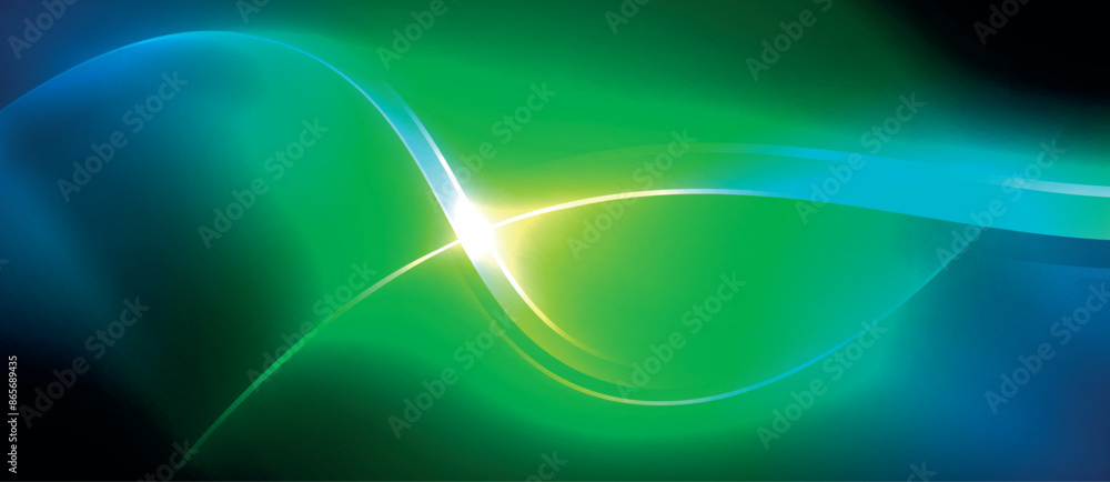 Neon glowing circle rays, light round lines in the dark, planet style neon wave lines. Energetic electric concept design for wallpaper, banner, background Neon glowing circle rays, light round lines in the dark, planet style neon wave lines. Energetic electric concept design for wallpaper, banner, background