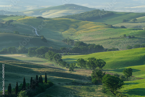 Val d'Orcia, Tuscany, Italy.