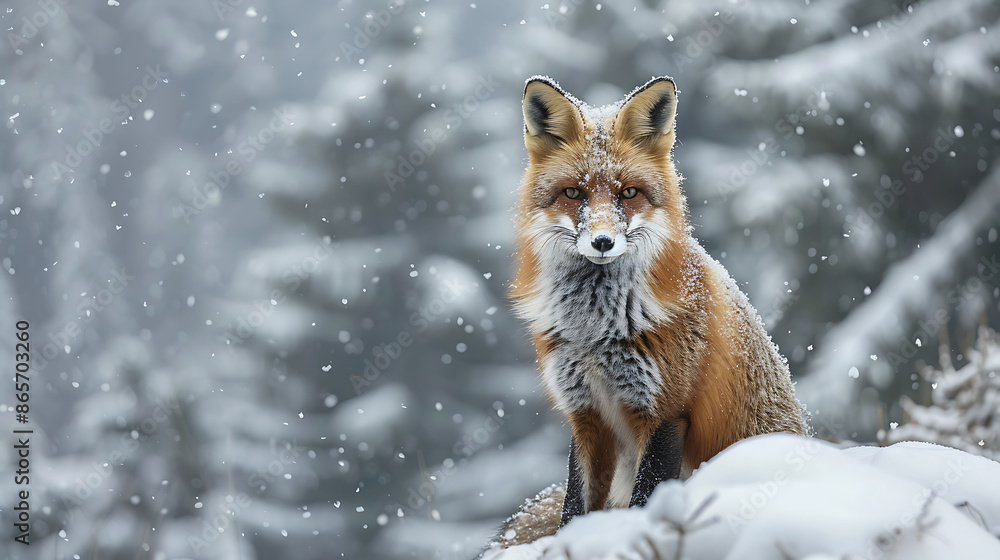 Obraz premium Amidst snowcapped peak of Swiss Alps enchanting village of Zermatt lie nestled blanket of winter white