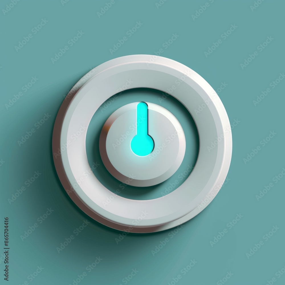 On off power button icon. Switch on switch off icon, vector illustration On off power button icon. Switch on switch off icon, vector illustration