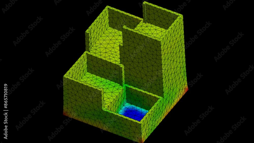 Mechanic simulation engineering - Stress and breakpoint analysis of fountain under force and moment conditions Mechanic simulation engineering - Stress and breakpoint analysis of fountain under force and moment conditions