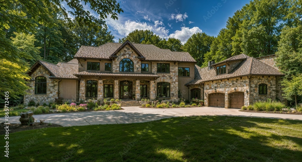 Beautiful homes in the Michigan style amidst beautiful nature Beautiful homes in the Michigan style amidst beautiful nature