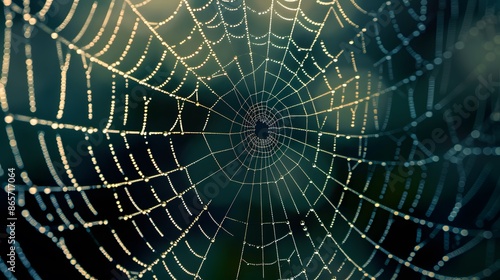 Intricate Spider Web Pattern 