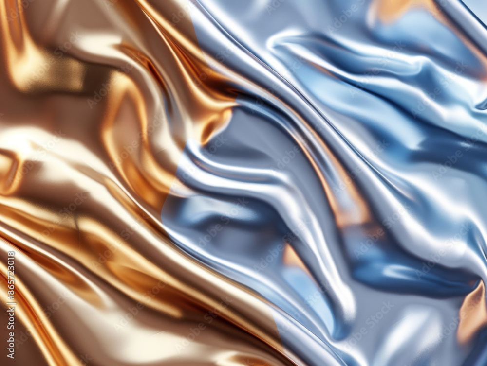 Abstract Metallic Background, Generative AI Illustration Abstract Metallic Background, Generative AI Illustration