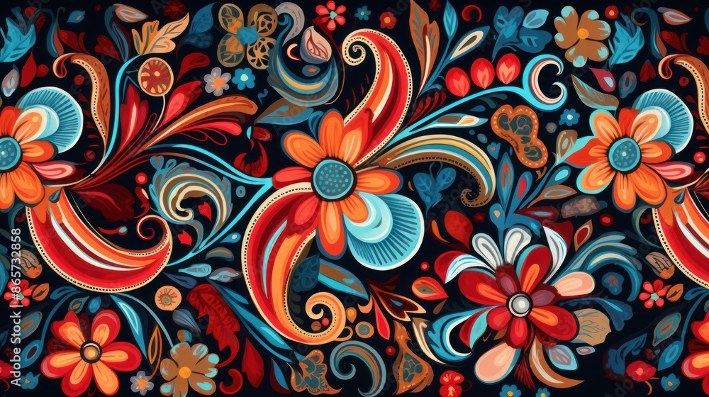 Ethnic Textile Pattern Design Ethnic Textile Pattern Design