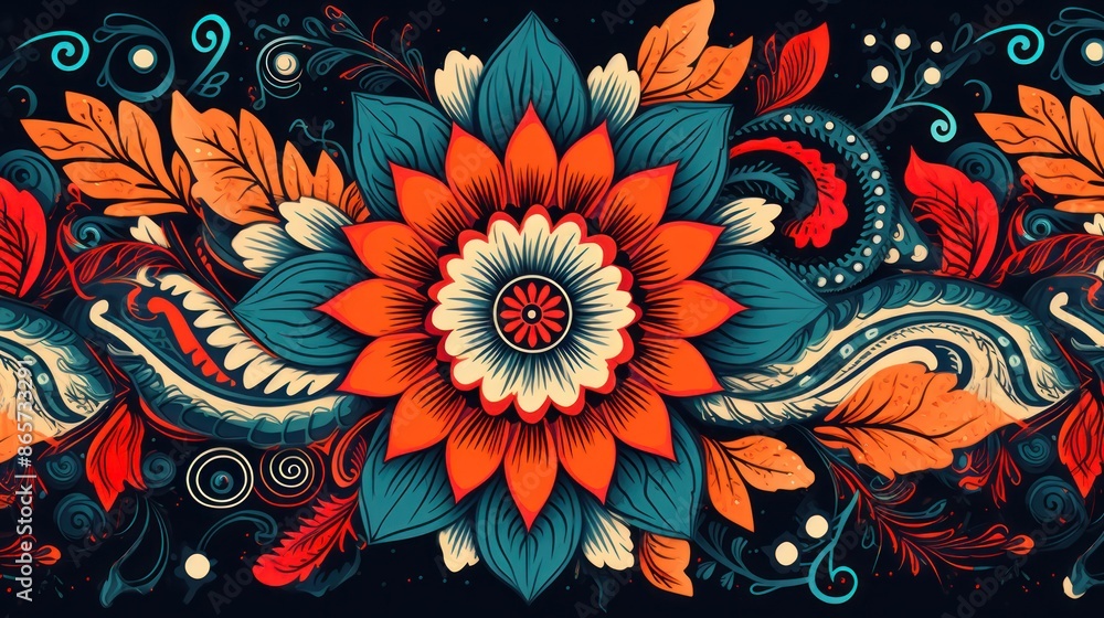 Ethnic Textile Pattern Design Ethnic Textile Pattern Design