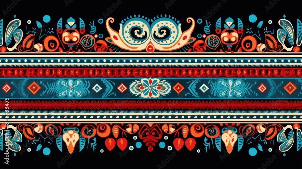 Ethnic Textile Pattern Design Ethnic Textile Pattern Design