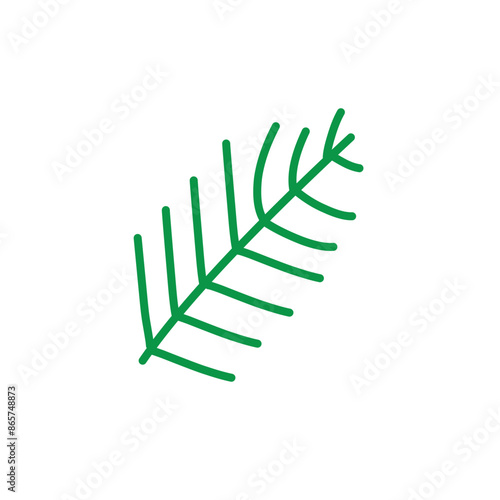 Green leaf vector icons, diverse leaf shapes for environmental, organic themes. Perfect for nature inspired designs, natural aesthetics, eco friendly and botanical branding