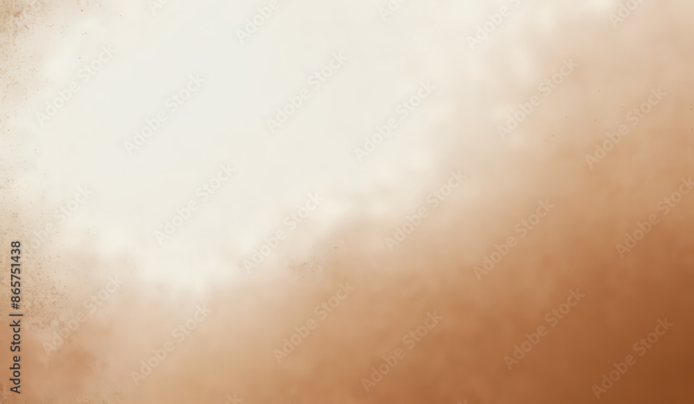 Brown and white grainy noised empty space gradient background Brown and white grainy noised empty space gradient background