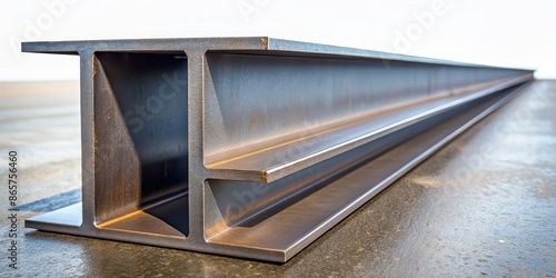 Steel i-beam on background, steel, i-beam, construction, industrial, metal, structure, engineering, support, building, architecture