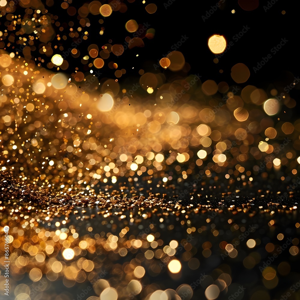 Golden Glitter Explosion Golden Glitter Explosion