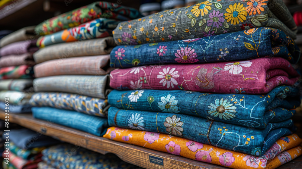 Sample fabric catalog that has variety of Japanese linen , Italian Luxurious fabrics , Indian Cotton Fabrics for summer in fabric store, stock display for designers Sample fabric catalog that has variety of Japanese linen , Italian Luxurious fabrics , Indian Cotton Fabrics for summer in fabric store, stock display for designers