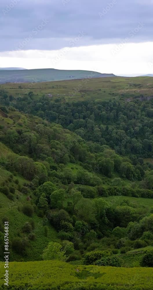 Aerial Views of Abergavenny's Picturesque Welsh Valleys | drone footage | vertical Aerial Views of Abergavenny's Picturesque Welsh Valleys | drone footage | vertical