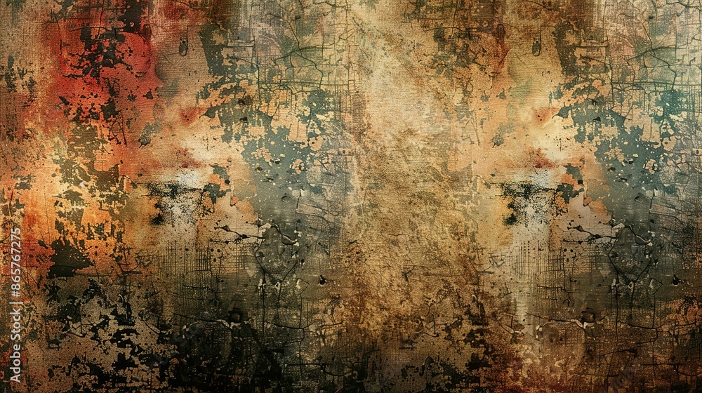 Obraz premium Abstract Grunge Background With Distressed Texture