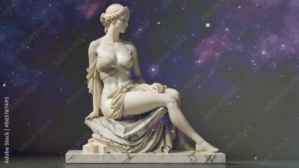 Marble Aphrodite with Subtle Movements Marble Aphrodite with Subtle Movements