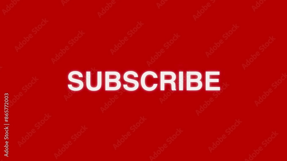 Subscribe Video End Text Animation Subscribe Video End Text Animation
