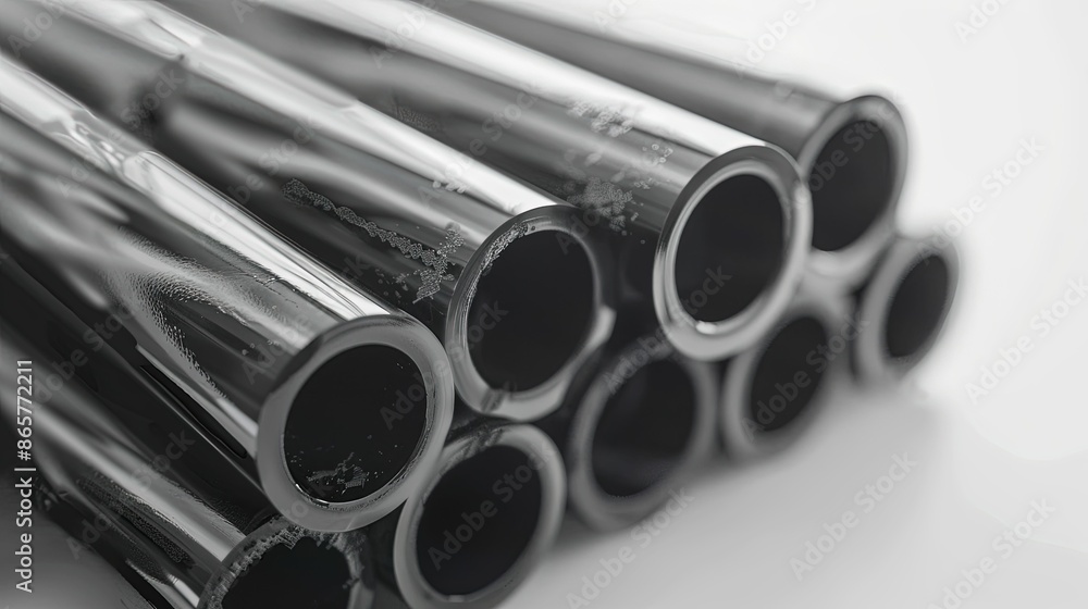 Carbon tube on white background UHD wallpaper Carbon tube on white background UHD wallpaper