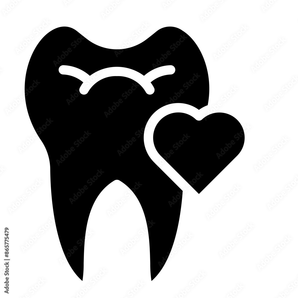 Tooth icon symbol Tooth icon symbol