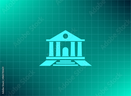 Vector illustration blue background