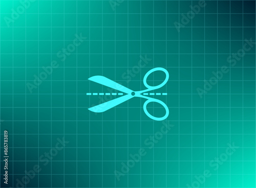 Vector illustration blue background
