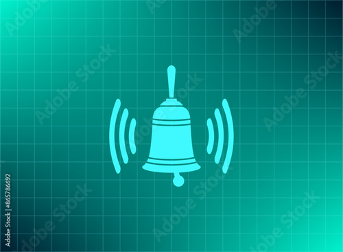 Vector illustration blue background