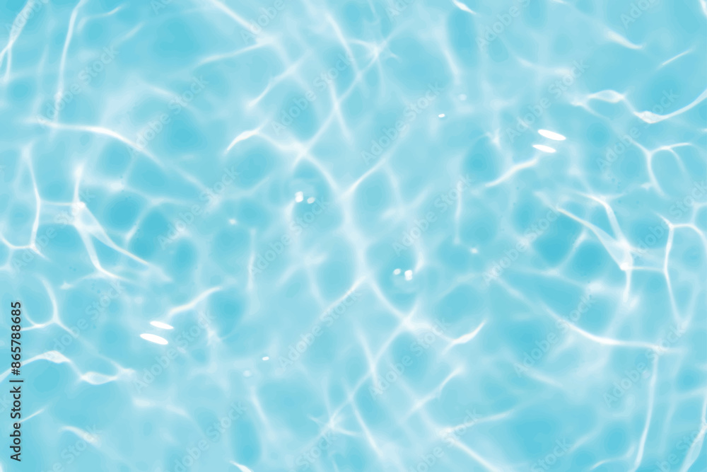 Blue water with ripples on the surface. Defocus blurred transparent blue colored clear calm water surface texture with splashes and bubbles. Water waves with shining pattern texture background. Blue water with ripples on the surface. Defocus blurred transparent blue colored clear calm water surface texture with splashes and bubbles. Water waves with shining pattern texture background.