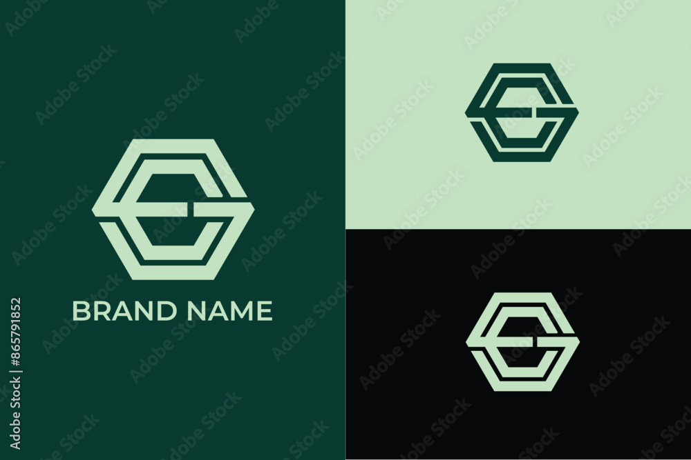 letter EG hexagon shield protection logo, letter CG hexagon lineart logotype, Abstract initial hexagon letter EG or GE logo suitable for home improvement business letter EG hexagon shield protection logo, letter CG hexagon lineart logotype, Abstract initial hexagon letter EG or GE logo suitable for home improvement business