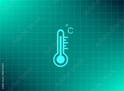 Vector illustration blue background