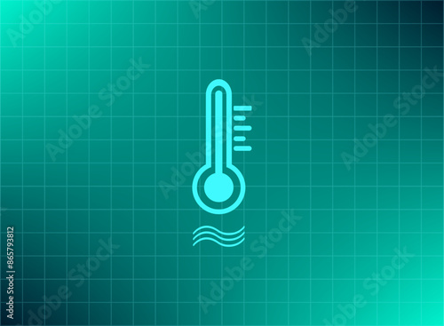 Vector illustration blue background