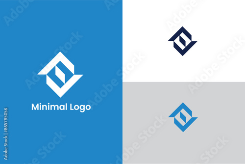 initial letter FF connection combined iconic business logo, letter FF leaf abstract minimal trendy logo, letter FF 