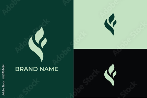 initial letter F fire flame iconic modern logo, letter F fire or smoke iconic monogram, letter F water drop or gas flame iconic logo