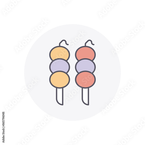 Dango Vector Icon