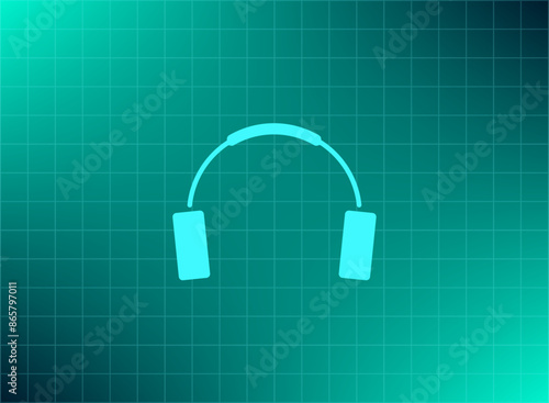 Vector illustration blue background