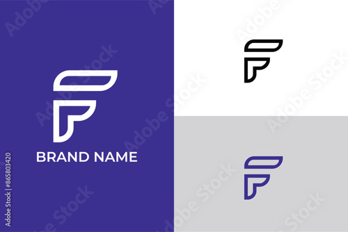 initial letter F elegant vector emblem Premium business logotype, letter F fire flame equal sign suitable for construction, corporate and finance business, Letter F logo icon design template, 