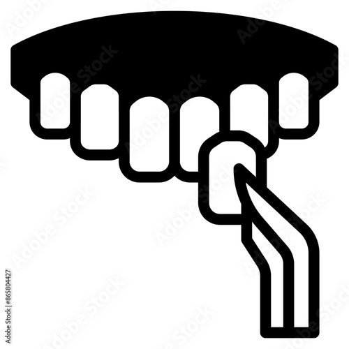 extraction tooth icon symbol