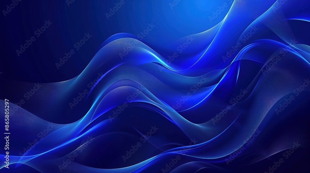 futuristic abstract blue background with waves and light effects futuristic abstract blue background with waves and light effects